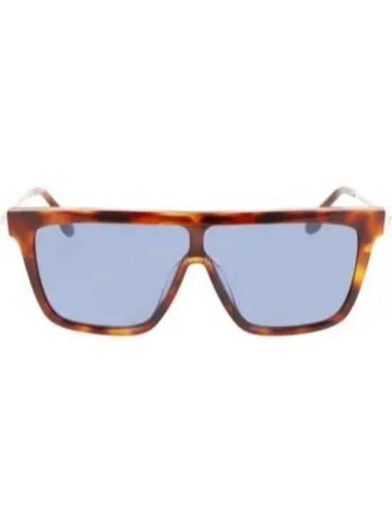 A-10. Victoria Beckham 53mm Shield Sunglasses Tortoise VB650S - Picture 1 of 1